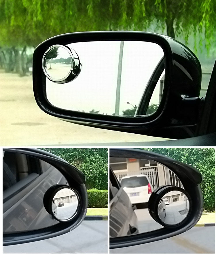 2 PCS SY-022 Car Vehicle Mirror Blind Spot Rear View Small Round Mirror, Diameter: about 5.6cm-Reluova