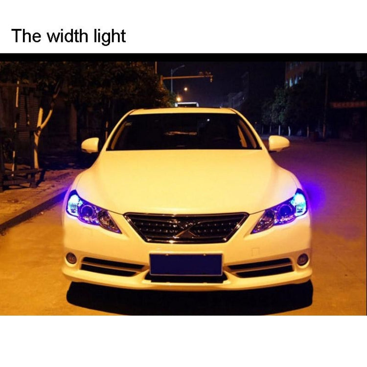 2 PCS T10 2W 120-140LM 6 LED Ice Blue 5050 LED Brake Light for Vehicles, DC12V