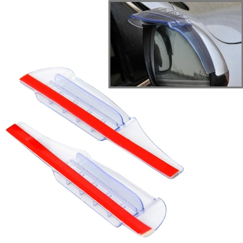 2 PCS Flexible Shielding Rain Board Rain Eyebrow with Wind Guide Apparatus for Car Rearview Mirrors-Reluova