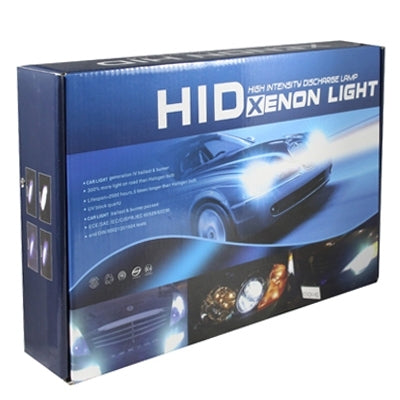 DC12V 35W H7 HID Xenon Super Vision Light Single Beam Waterproof High Intensity Discharge Lamp Kit, Color Temperature: 6000K