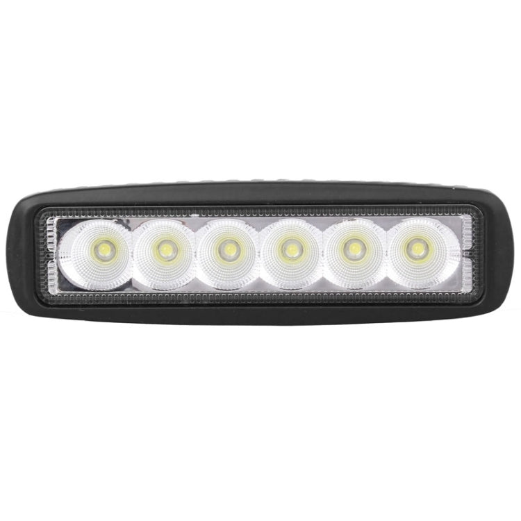 18W 1440LM Epistar 6 LED  Car Work Lamp Bar Light Waterproof IP67, DC 10-30V