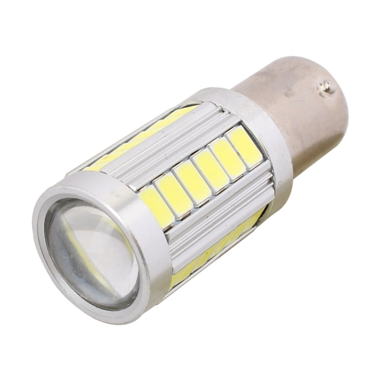 2 PCS 1156 16.5W 990LM 6500K White Light 5630 SMD 33 LED Car Brake / Steering Light Bulb, DC12V-Reluova