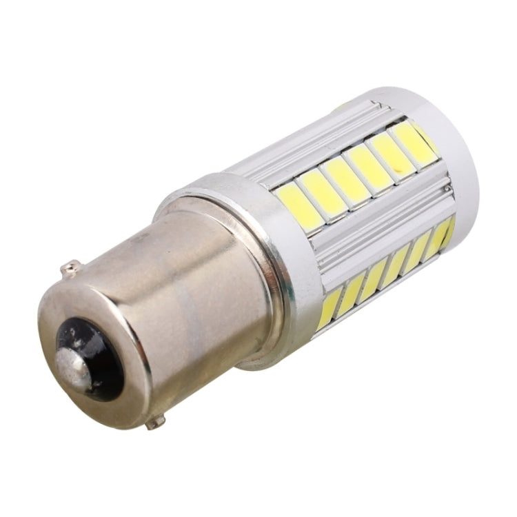 2 PCS 1156 16.5W 990LM 6500K White Light 5630 SMD 33 LED Car Brake / Steering Light Bulb, DC12V