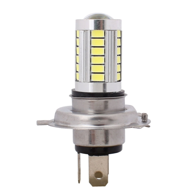 2 PCS H4 16.5W 990LM 6500K White Light 5630 SMD 33 LED Car Brake / Steering Light Bulb, DC12V-Reluova