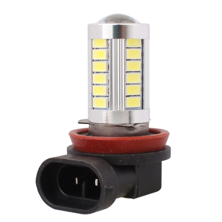 2 PCS H8/H11 16.5W 990LM 6500K White Light 5630 SMD 33 LED Car Fog Light Bulb, DC12V