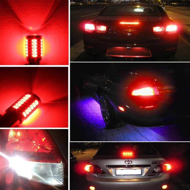 2PCS 1156/BA15S 16.5W 1155LM 630-660nm 33 LED SMD 5630 Red Light Car Brake Light Lamp Bulb for Vehicles , DC12V ÎҵÄÉ̵ê