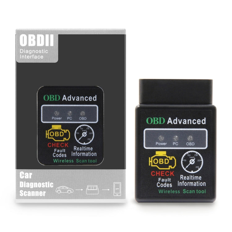 HH OBD ELM327 OBDII V1.5 Bluetooth Advanced Scan Tool Wireless Fuel Speed Diagnostic Tool ÎҵÄÉ̵ê