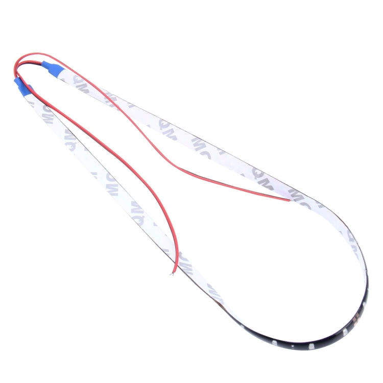 10 PCS 60cm 30 LED Waterproof Flexible Car Strip Light, DC 12V