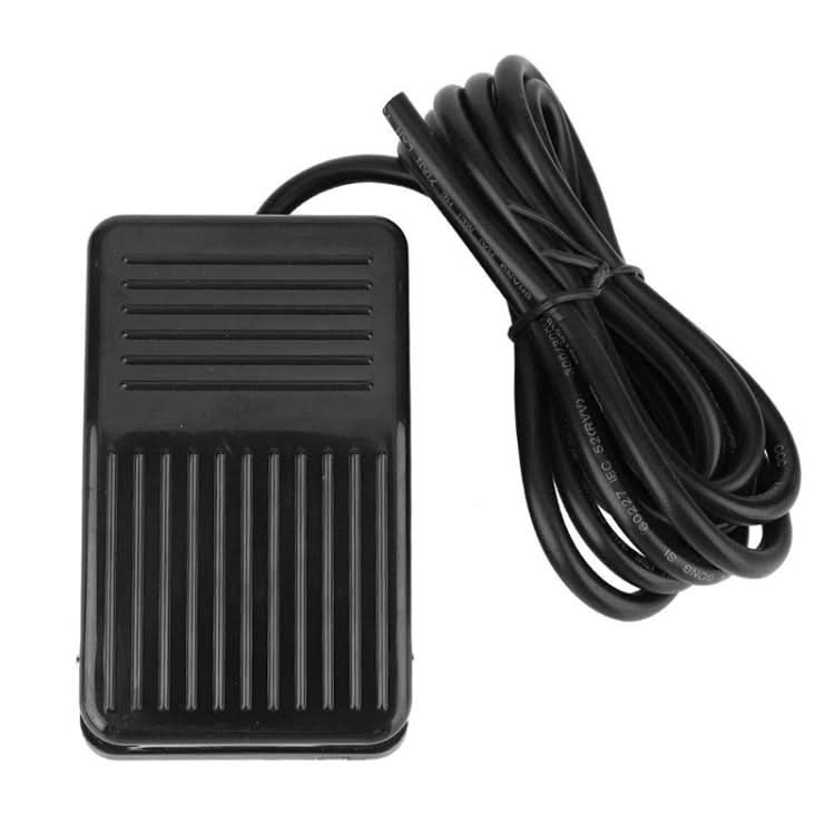 TFS-01 AC 250V 10A Anti-slip Plastic Case Foot Control Pedal Switch, Cable Length: 1m Reluova