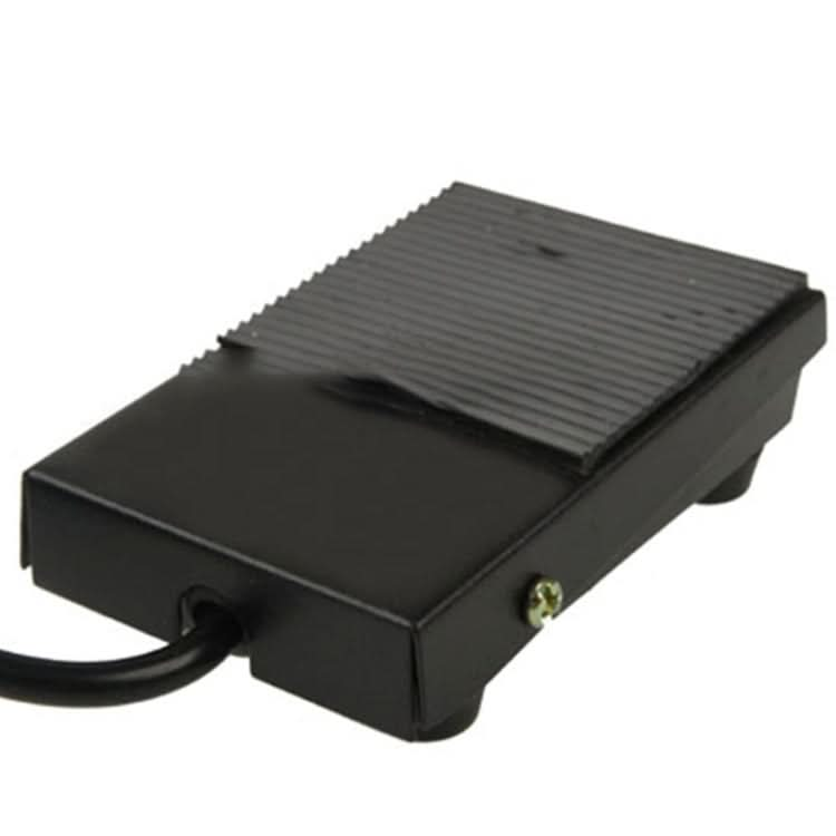 TFS-1 AC 250V 10A Anti-slip Plastic Case Foot Control Pedal Switch, Cable Length: 1m Reluova