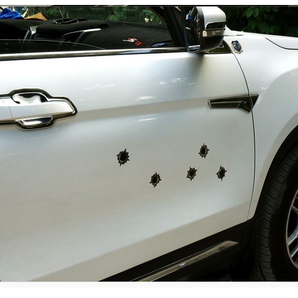 6 PCS Anti-scratch Bullet Hole Decoration Car 3M Sticker, Size: 4cm x 4cm ÎҵÄÉ̵ê