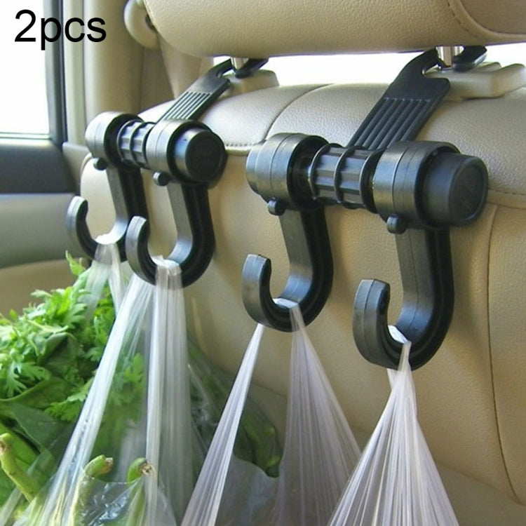 KANEED Car Vehicle Multi-functional Seat Headrest Bag Hanger Hook Holder Seat Headrest Hanger Hanging Holder Double Hooks ÎҵÄÉ̵ê