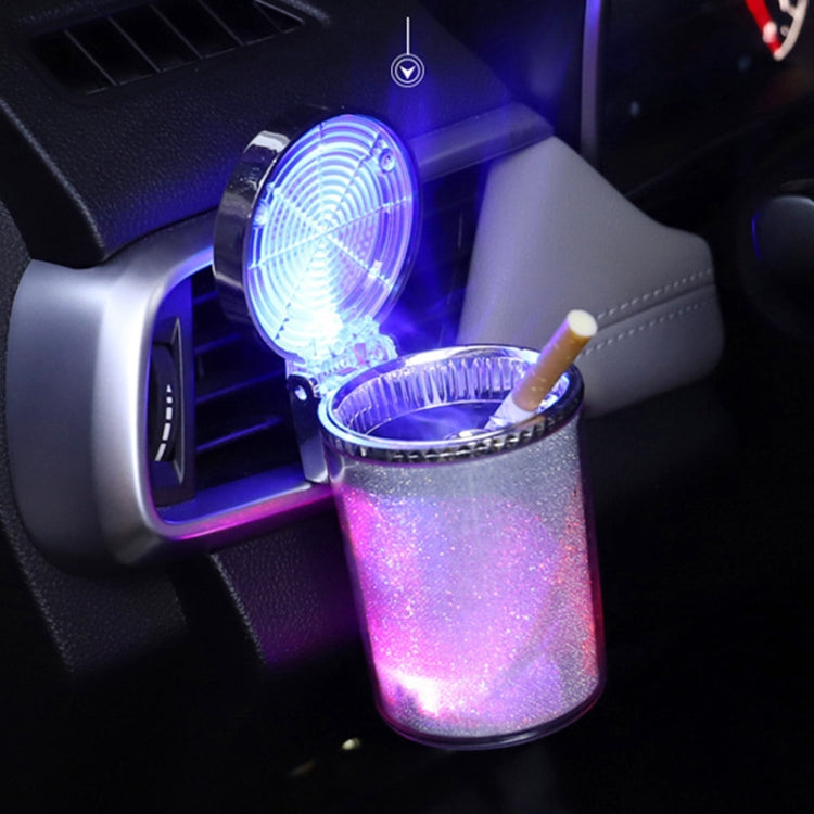 Portable 7 Color LED Light Car Automobile Ashtray Cigarette Holder, Size: 66 x 99 mm ÎҵÄÉ̵ê