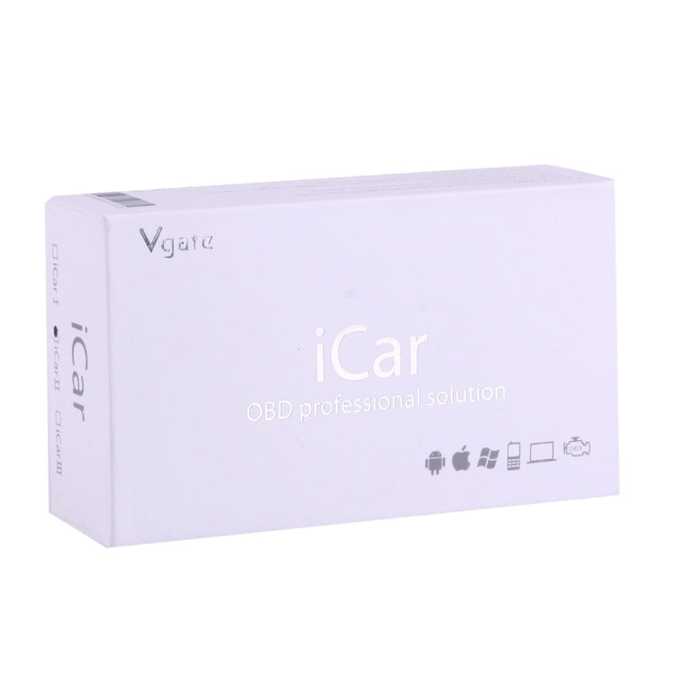 Vgate iCar II Super Mini ELM327 OBDII Bluetooth V3.0 Car Scanner Tool, Support Android OS, Support All OBDII Protocols