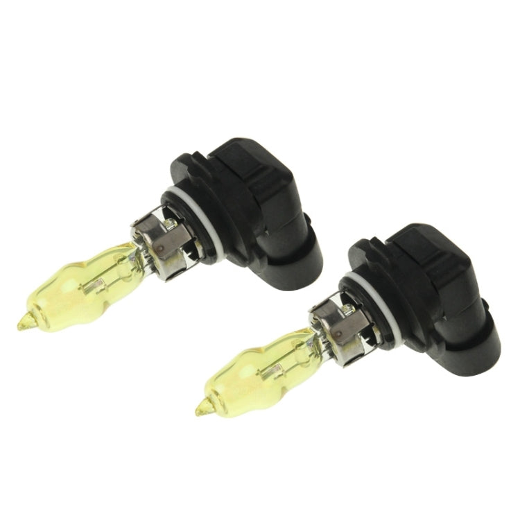 2 X 9005 HOD Halogen Bulbs 12V 100W 2400 LM 3500K Yellow Light Headlights