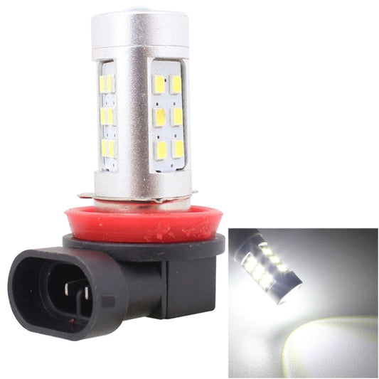 2 PCS H11 4.2W 630LM White Light 21 LED 2835 SMD Car Front Fog Light Lamp Bulb, DC 12V