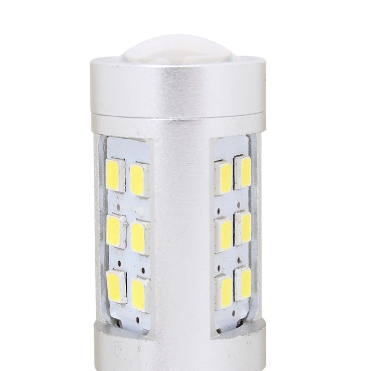 2 PCS T20 4.2W 630LM White Light Dual Wires 21 LED 2835 SMD Car Brake Light Daytime Running Light Bulb,  DC 12V-Reluova