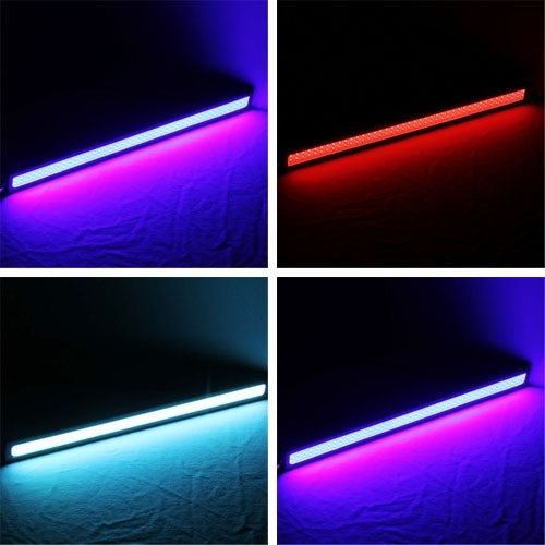 2 PCS 6W*2 DRL LED Blue Light Bar Car Light Source Waterproof Daytime Running Lights, DC 12V