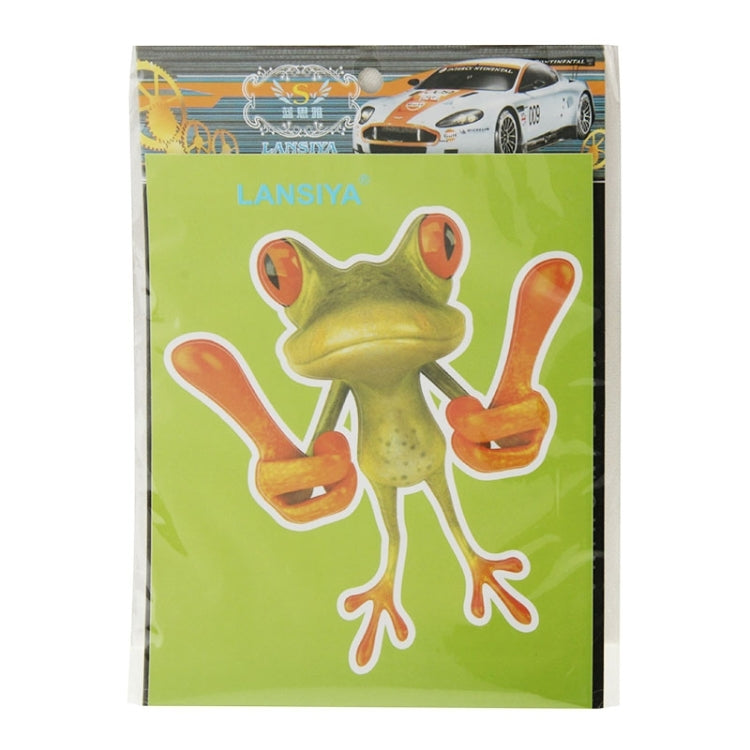 Frog Pattern Car Sticker, Size: 15.5x12.5 cm ÎҵÄÉ̵ê