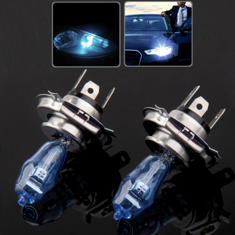 Halogen Bulb, Super White Car Headlight Bulb, 12 V / 100W, 6000K 2400 LM  (Pair)