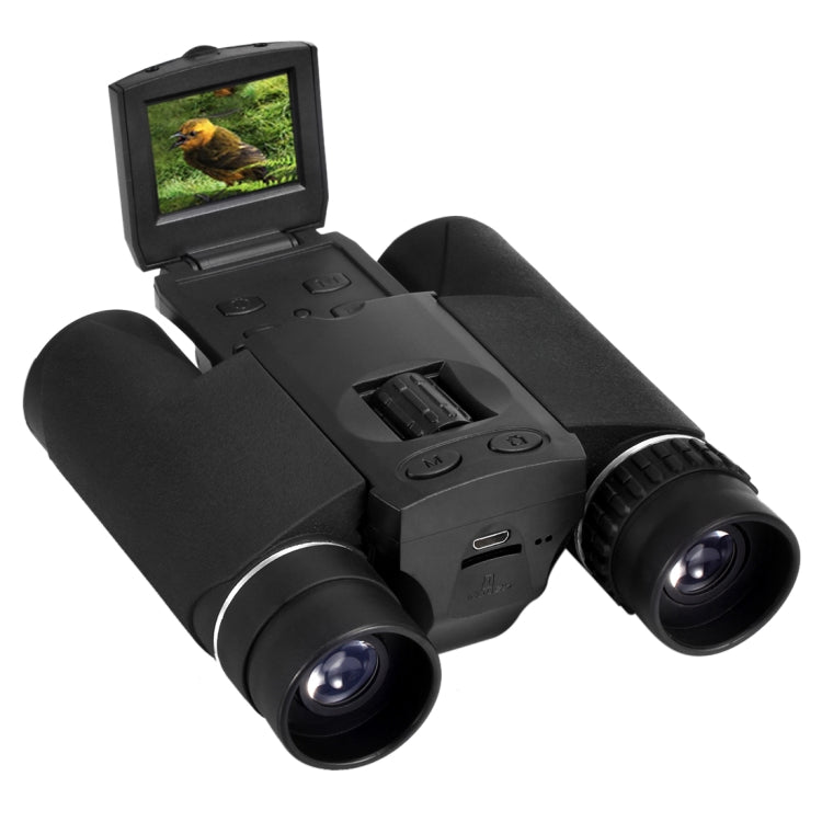 DB618B 10X25 Zoom 10mm Objective Lens HD 1280x960P 1.5 inch LCD Screen Binocular Telescope Digital Camera