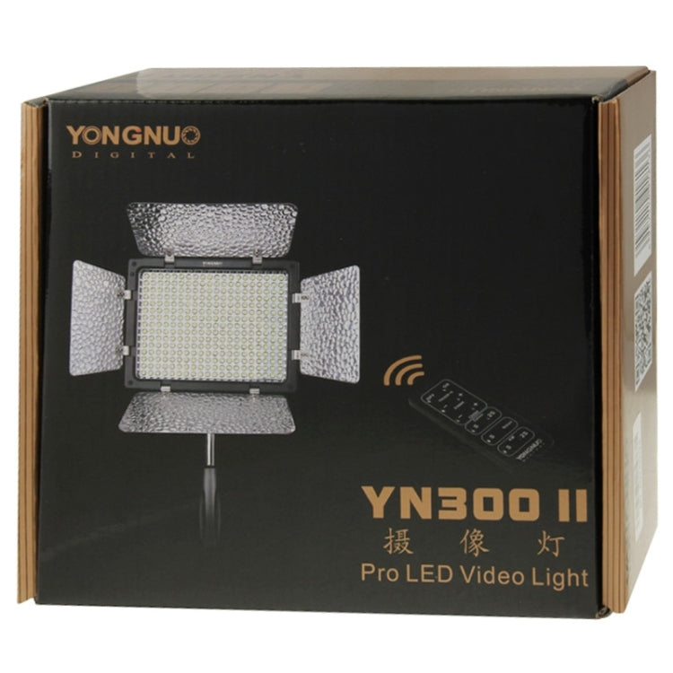 YONGNUO YN300 II LED Video Camera Light Color Temperature Adjustable Dimming