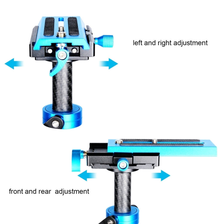 PULUZ 38.5-61cm Carbon Fiber Handheld Stabilizer for DSLR & DV Digital Video & Cameras, Capacity Range 0.5-3kg My Store