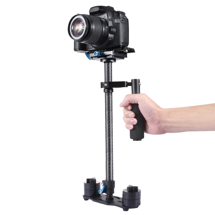 PULUZ 38.5-61cm Carbon Fiber Handheld Stabilizer for DSLR & DV Digital Video & Cameras, Capacity Range 0.5-3kg My Store