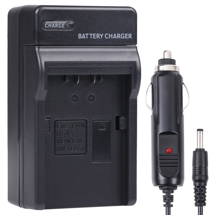 Digital Camera Battery Car Charger for Panasonic VBN130 / D54S Lithium Battery My Store