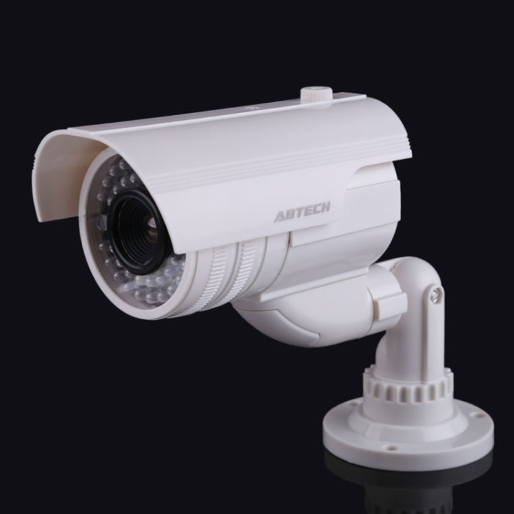 Realistic Looking Dummy Security CCTV Camera with Flashing Red LED Reluova