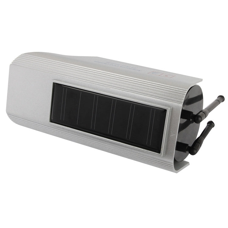 Solar Powered Realistic Looking Dummy Camera with Flashing Red LED Light Reluova