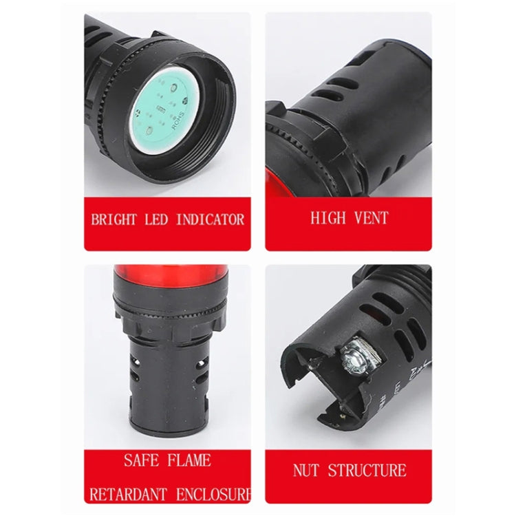 AD16-22D / S 22mm LED Signal Indicator Light Lamp My Store