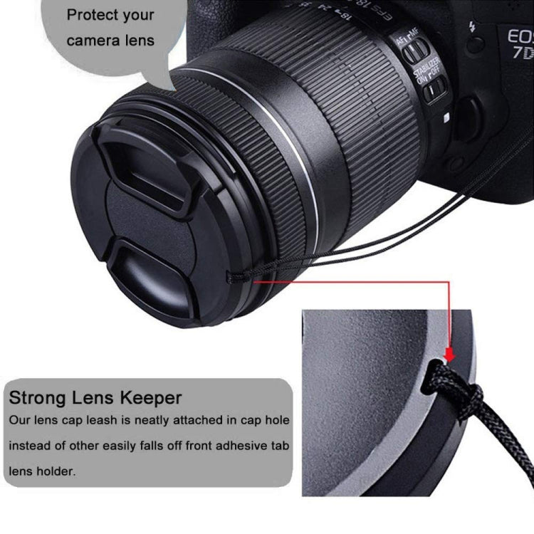 72mm Center Pinch Camera Lens Cap