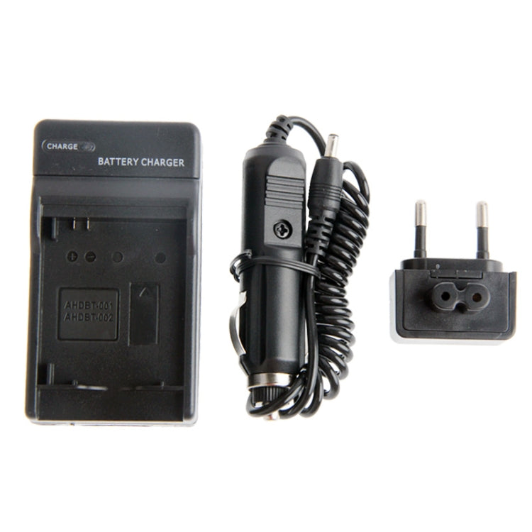 2 in 1 Digital Camera Battery Charger for Gopro Hero 2 AHDBT-001 / AHDBT-002