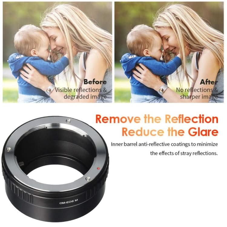 OM-EOS M Lens Mount Stepping Ring My Store