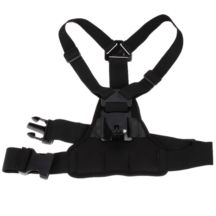 GP26-D Special Sports Shoulders DV Chest Belt for GoPro HERO13 Black / HERO12 / HERO11 /10 /9 /8 /7 /6 /5, Insta360 Ace / Ace Pro, DJI Osmo Action 4 and Other Action Cameras