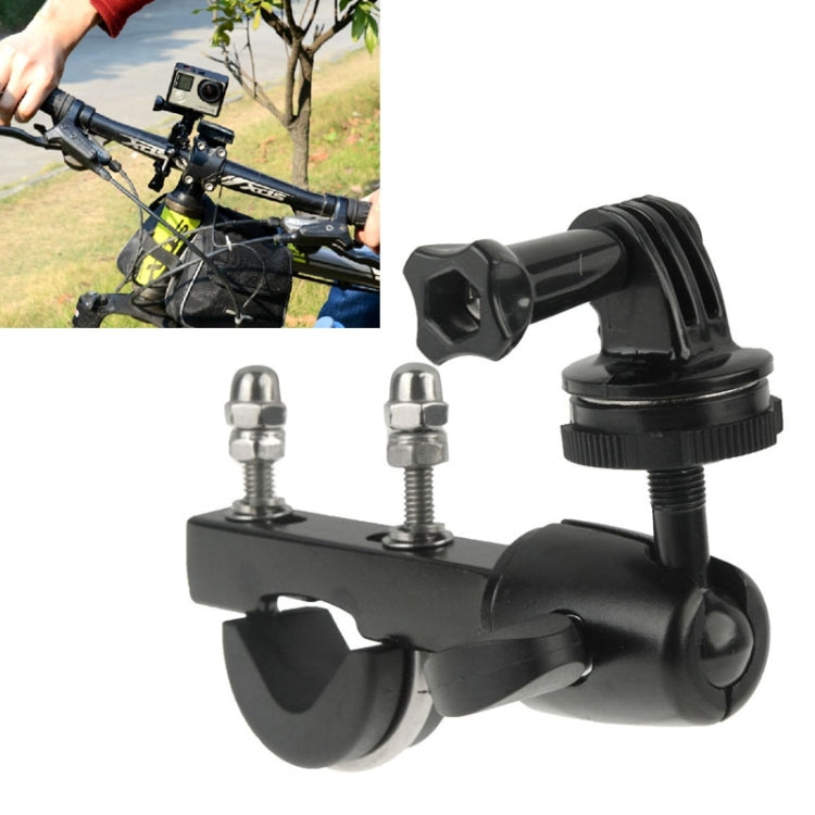 Handlebar Seatpost Big Pole Mount Bike Moto Bicycle Clamp with Tripod Mount Adapter & Screw for GoPro Hero12 Black / Hero11 /10 /9 /8 /7 /6 /5, Insta360 Ace / Ace Pro, DJI Osmo Action 4 and Other Action Cameras My Store