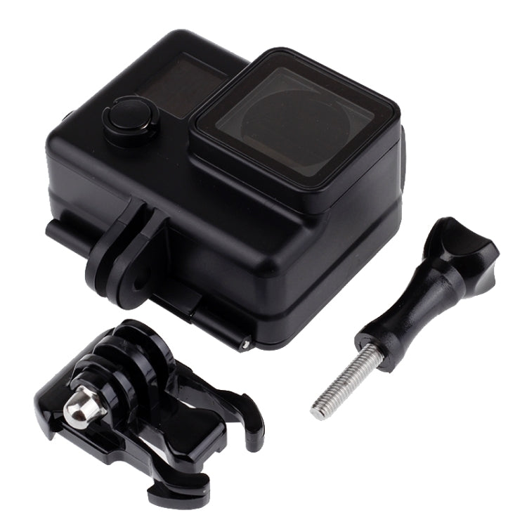 Black Edition Waterproof Housing Protective Case with Buckle Basic Mount for GoPro HERO4 /3+,  Waterproof Depth: 10m My Store