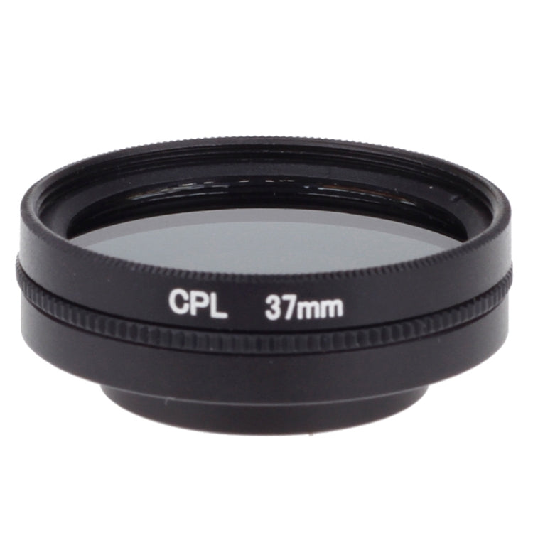 37mm CPL Filter Circular Polarizer Lens Filter with Cap for Xiaomi Xiaoyi 4K+ / 4K, Xiaoyi Lite, Xiaoyi Sport Camera