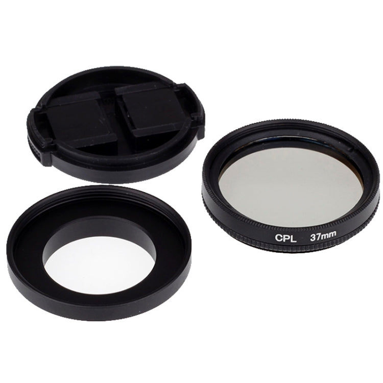 37mm CPL Filter Circular Polarizer Lens Filter with Cap for Xiaomi Xiaoyi 4K+ / 4K, Xiaoyi Lite, Xiaoyi Sport Camera