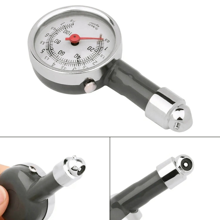 Tire Pressure Gauge for Car and Cycle tyre, Pressure Range: 0-60PSI