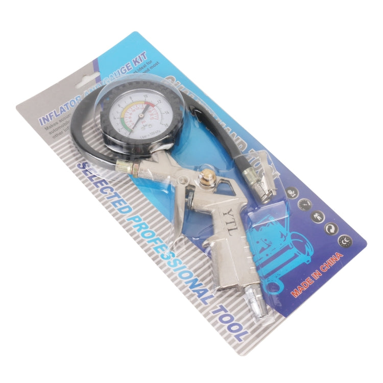 Car Inflator and Gauge Kit, Pressure Range: 0-220PSI ÎҵÄÉ̵ê