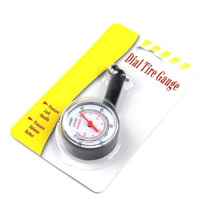 Professional Pressure Tire Gauge, Pressure Range: 0.5-4kg/cm2 (5-55lbs/in2)