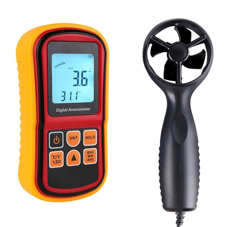 Digital Anemometer (Measurement items: Air Velocity, Air Temperature) My Store