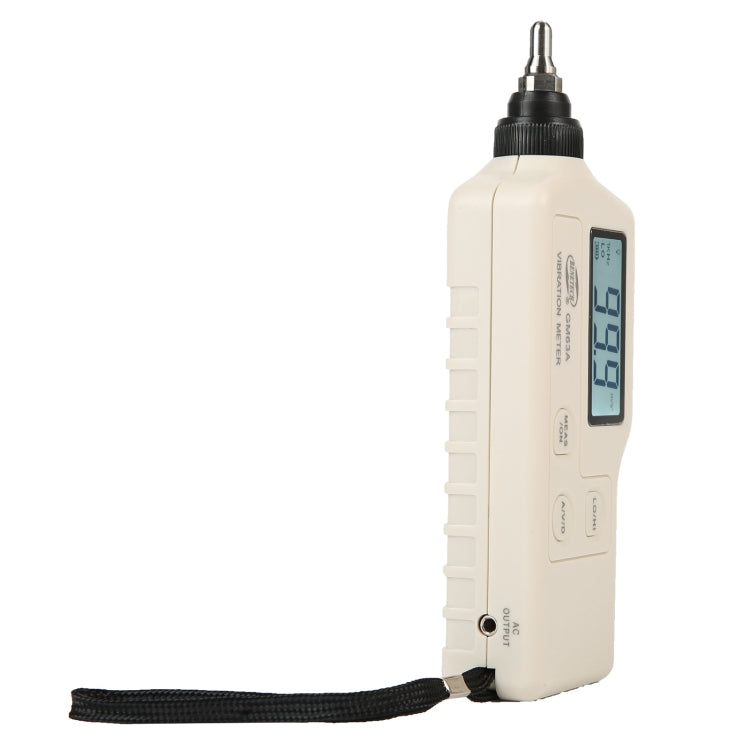 BENETECH GM63A Vibration Meter Digital Tester Vibrometer Analyzer Acceleration Velocity