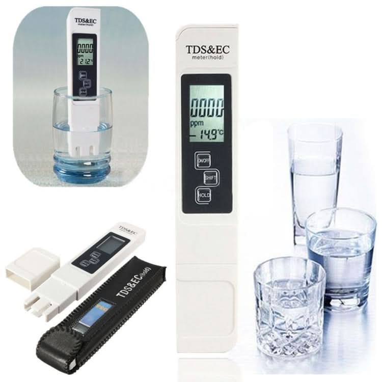 Digital Multi-function LCD Monitor TDS & EC Meter Water Measurement Test Tool My Store