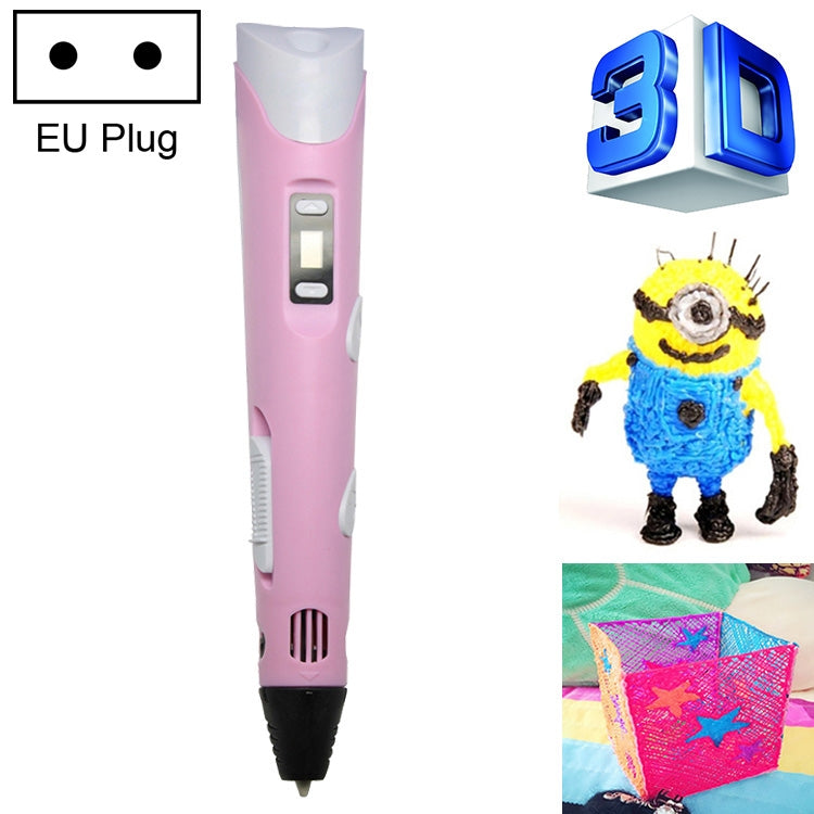 Hand-held 3D Printing Pen, EU Plug