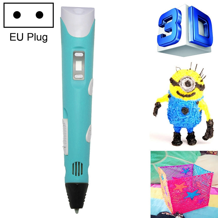 Hand-held 3D Printing Pen, EU Plug