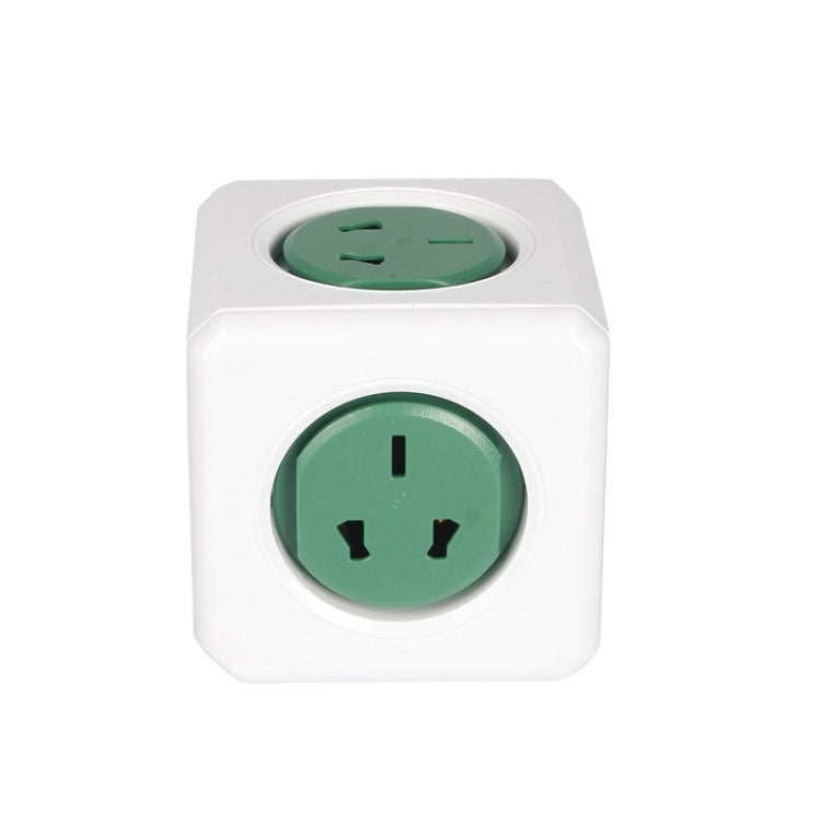 PowerCube 10A Universal Wall Adapter Power Socket with 5 US / AU Sockets for Home Office, AU Plug, Random Color Delivery My Store