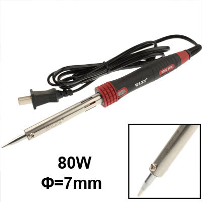 WLXY 220V 80W Comfortable Rubber Handle Welding Manual Electric Iron Tool My Store